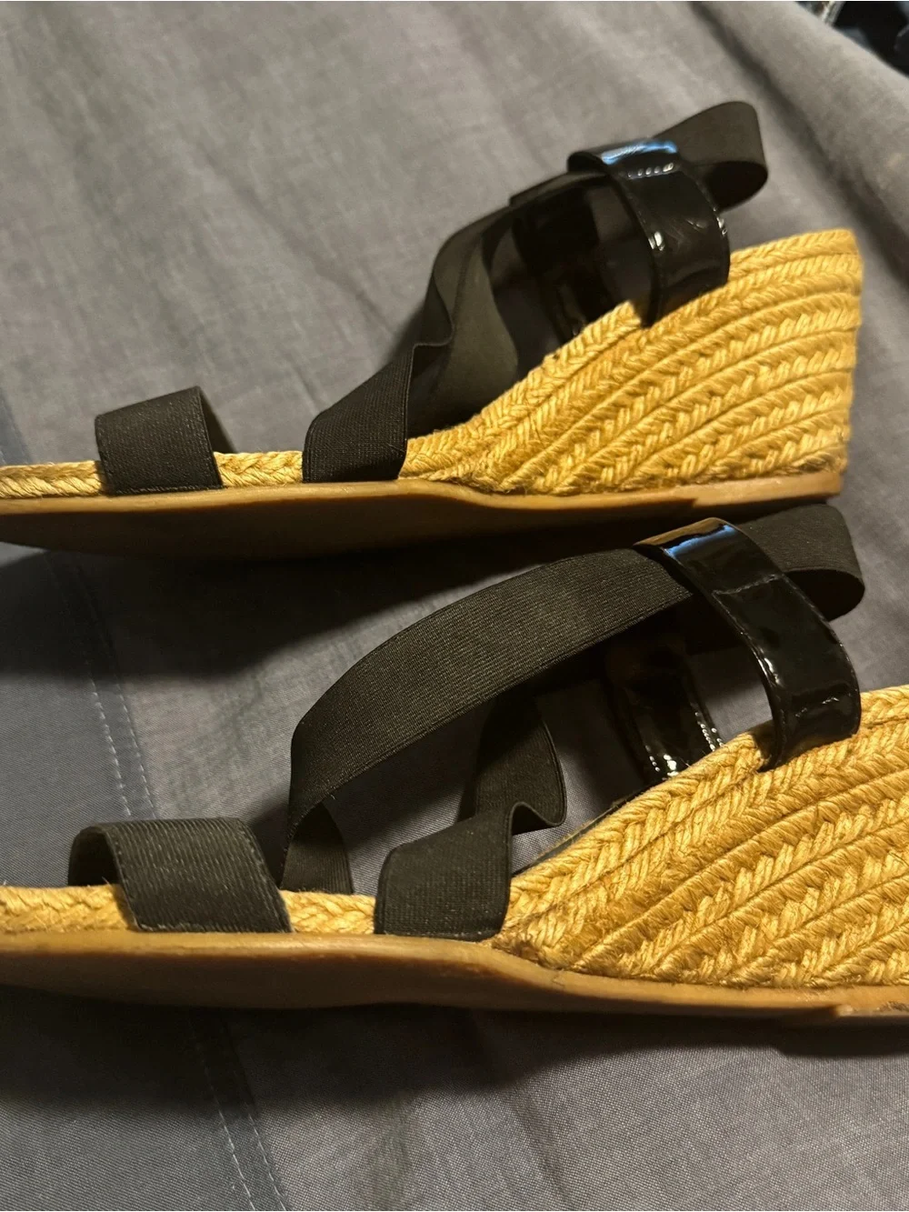 Eric Micheal black espadrille